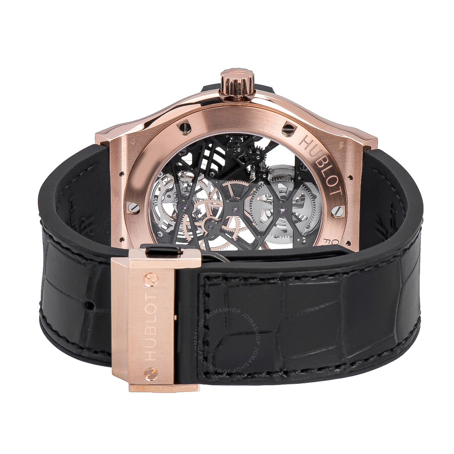 Replica Hublot Classic Fusion Tourbillon 18k King Gold Men's Luxury Watch 505.OX.0180.LR.0904 - Image 2