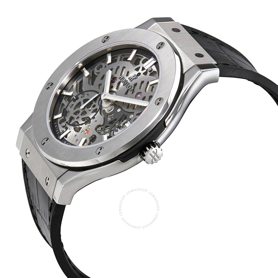 Replica Hublot Classic Fusion Ultra-Thin Skeleton Men's Watch 515.NX.0170.LR - Image 2