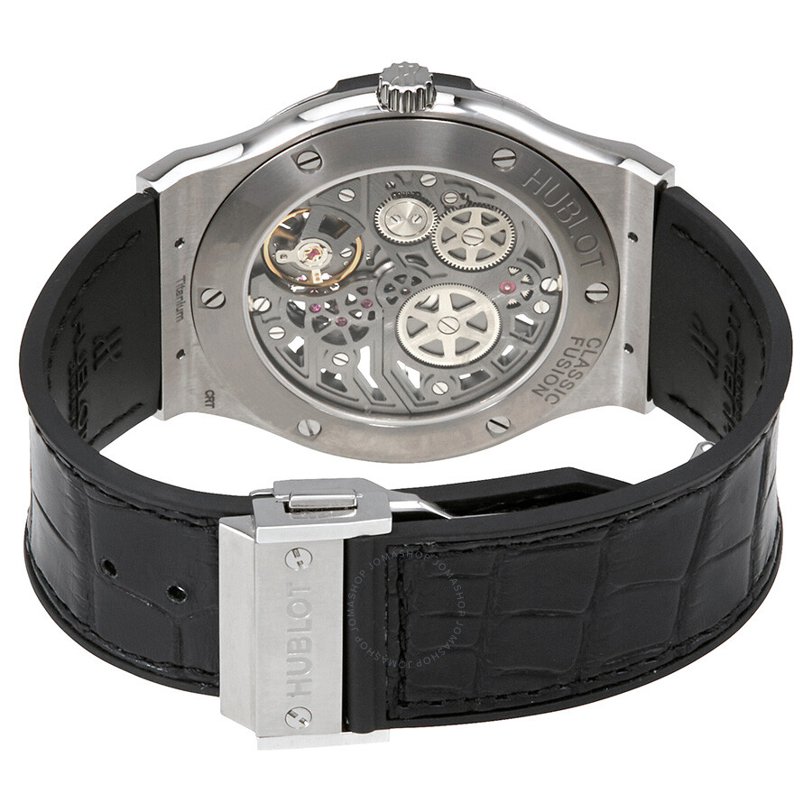 Replica Hublot Classic Fusion Ultra-Thin Skeleton Men's Watch 515.NX.0170.LR - Image 3