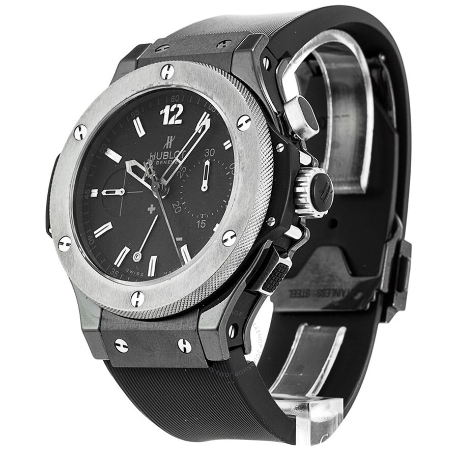 Replica Hublot Ice Bang Black Dial Chronograph Men's Watch 309.CK.1140.RX