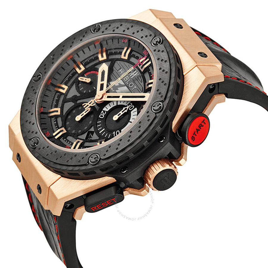 Replica Hublot King Power Automatic Black Dial 18kt Rose Gold Men's Watch 703.OM.6912.HR.FMC12 - Image 2