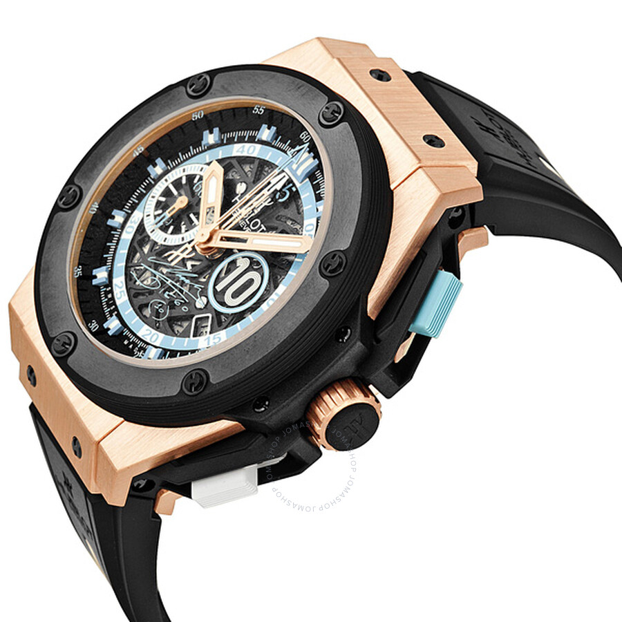 Replica Hublot King Power Maradona Skeleton Dial Automatic Men's Watch 716.OM.1129.RX.DMA12 - Image 2