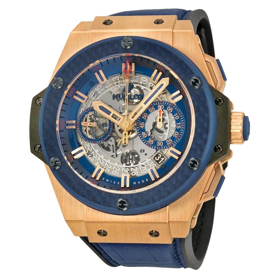 Replica Hublot King Power Special One Automatic Chronograph Skeleton Dial Men's Watch 701OQ0138GRSPO14