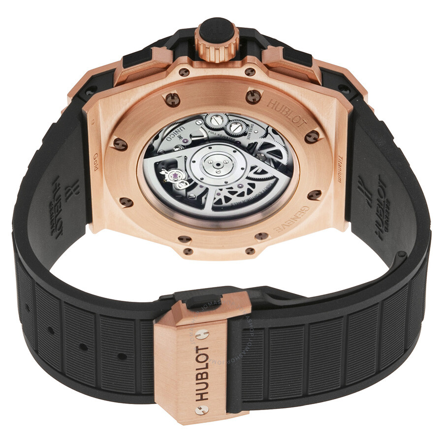 Replica Hublot King Power Unico Black Dial Rose Gold Automatic Men's Watch 701OQ0180RX - Image 3