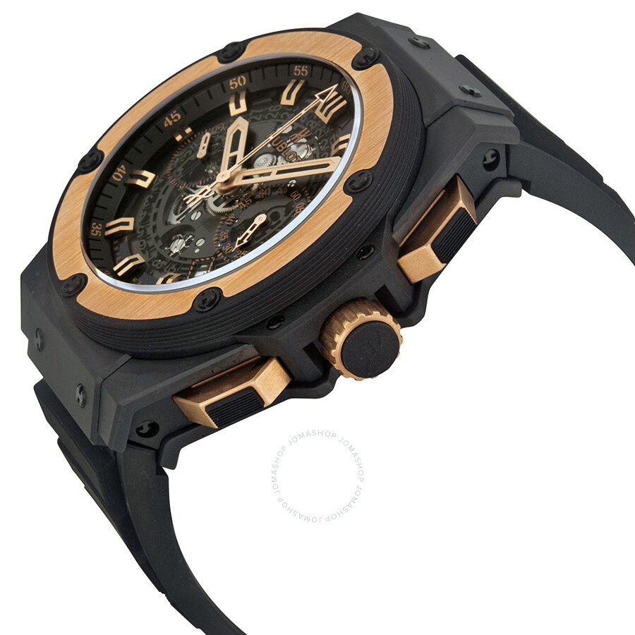 Replica Hublot King Power Unico Chronograph Skeleton Dial Men's Watch 701.CO.0180.RX - Image 2