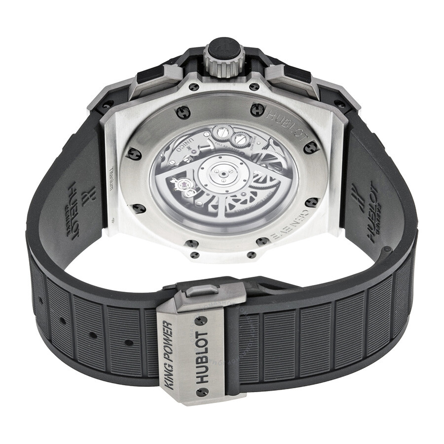 Replica Hublot King Power Unico Skeleton Dial Titanium Men's Watch 701.NX.0170.RX - Image 3