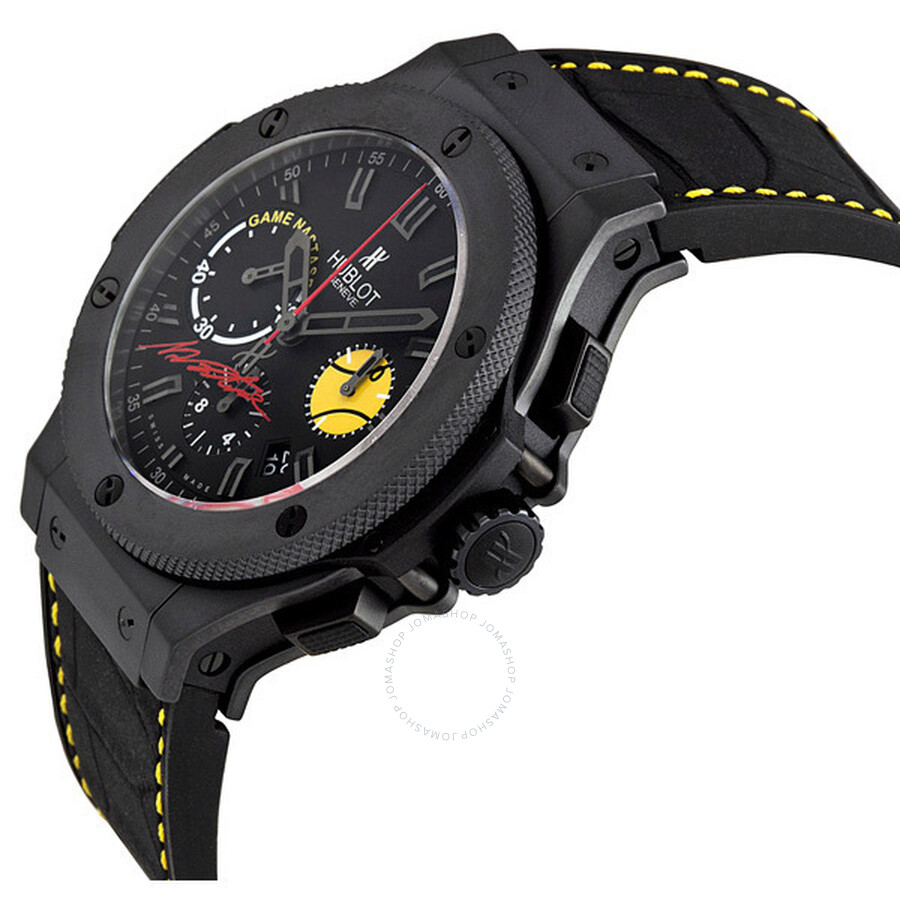 Replica Hublot Nastie Bang Black Dial Black Ceramic Men's Watch 301CI8017GRNST11 - Image 2