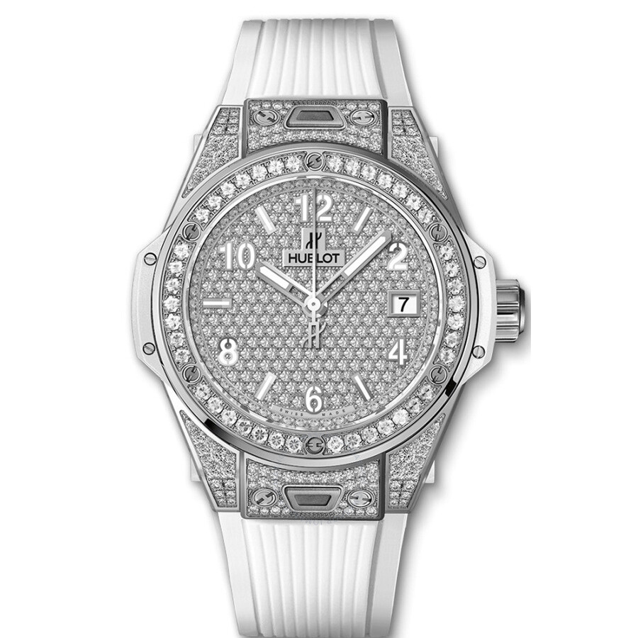 Replica Hublot One Click Automatic Diamond Ladies Watch 465.SE.9010.RW.1604