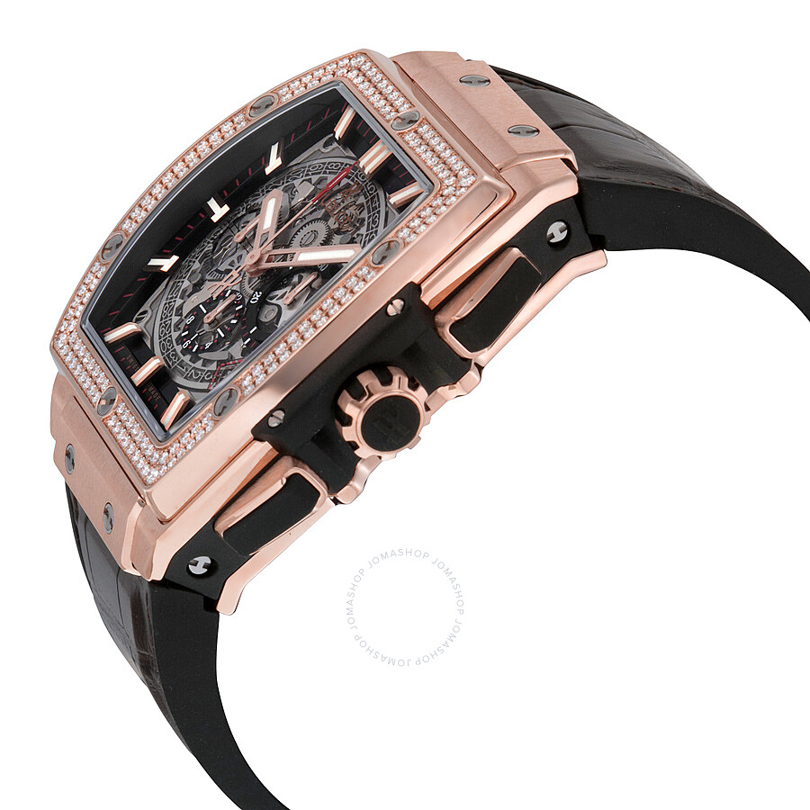 Replica Hublot Spirit of Big Bang 18kt King Gold Diamond Men's Watch 601.OX.0183.LR.1104 - Image 2