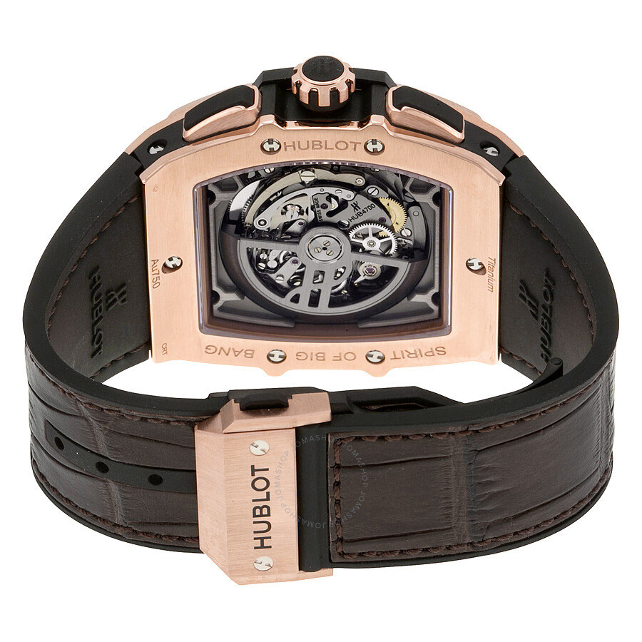 Replica Hublot Spirit of Big Bang 18kt King Gold Diamond Men's Watch 601.OX.0183.LR.1104 - Image 3