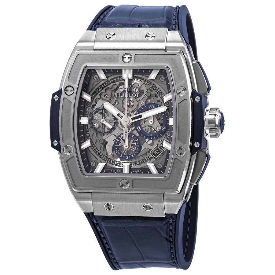 Replica Hublot Spirit of Big Bang Chronograph Automatic Silver Dial Men's Watch 641.NX.7170.LR