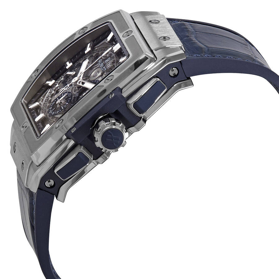 Replica Hublot Spirit of Big Bang Chronograph Automatic Silver Dial Men's Watch 641.NX.7170.LR - Image 2