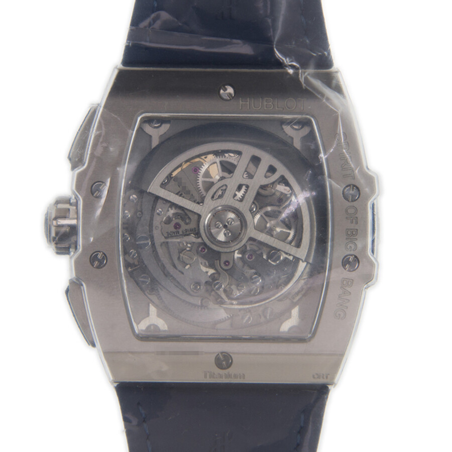 Replica Hublot Spirit of Big Bang Chronograph Automatic Silver Dial Men's Watch 641.NX.7170.LR - Image 4