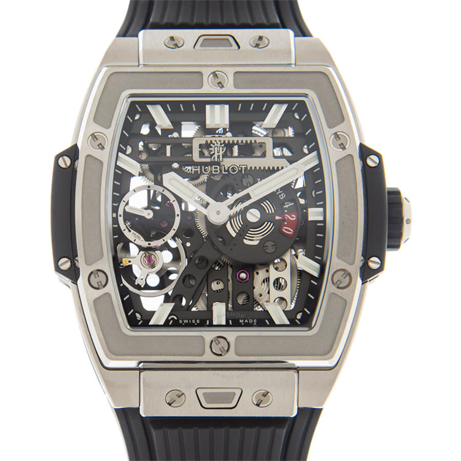 Replica Hublot Sspirit of Big Bang Meca 10 Titanium Hand Wind Men's Watch 614.NX.1170.RX