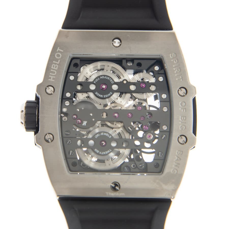 Replica Hublot Sspirit of Big Bang Meca 10 Titanium Hand Wind Men's Watch 614.NX.1170.RX - Image 4