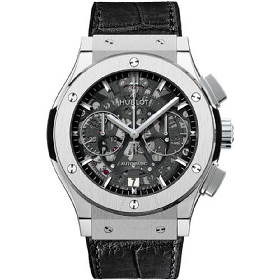 Replica Hublot Tourbillon Skeleton Titanium Skeleton Dial Men's Watch 506.NX.0170.LR