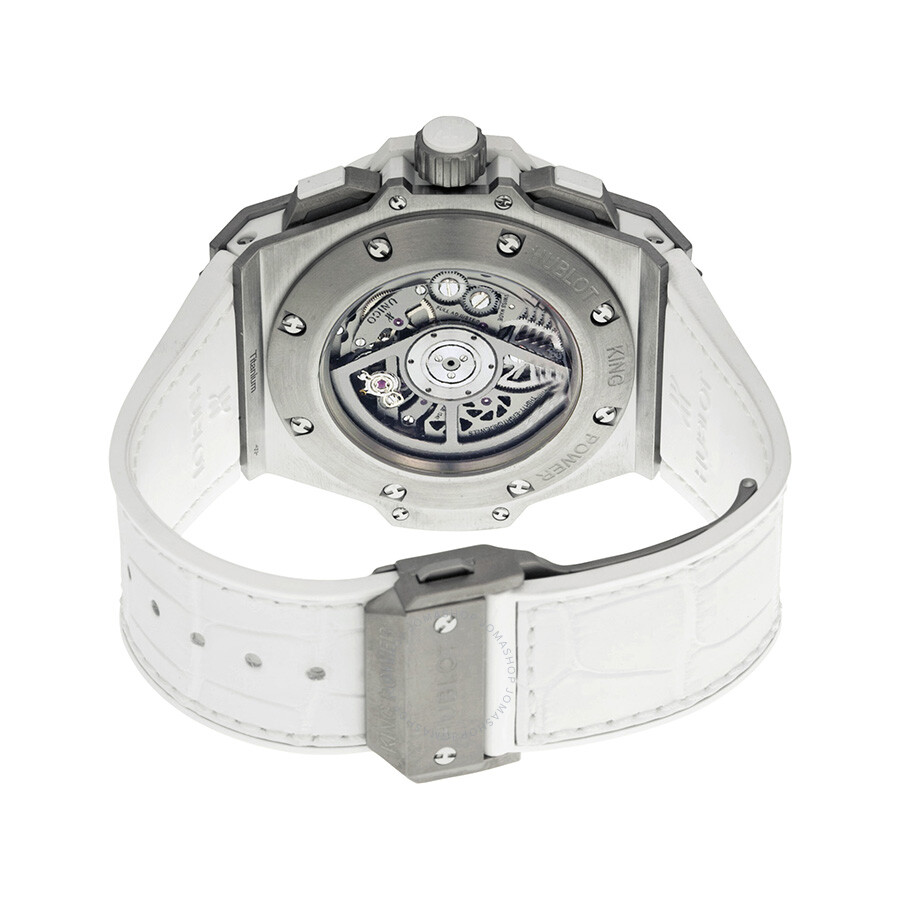 Replica Hublot Unico Automatic Chronograph Skeleton Dial Men's Watch 701.NE.0127.GR - Image 3