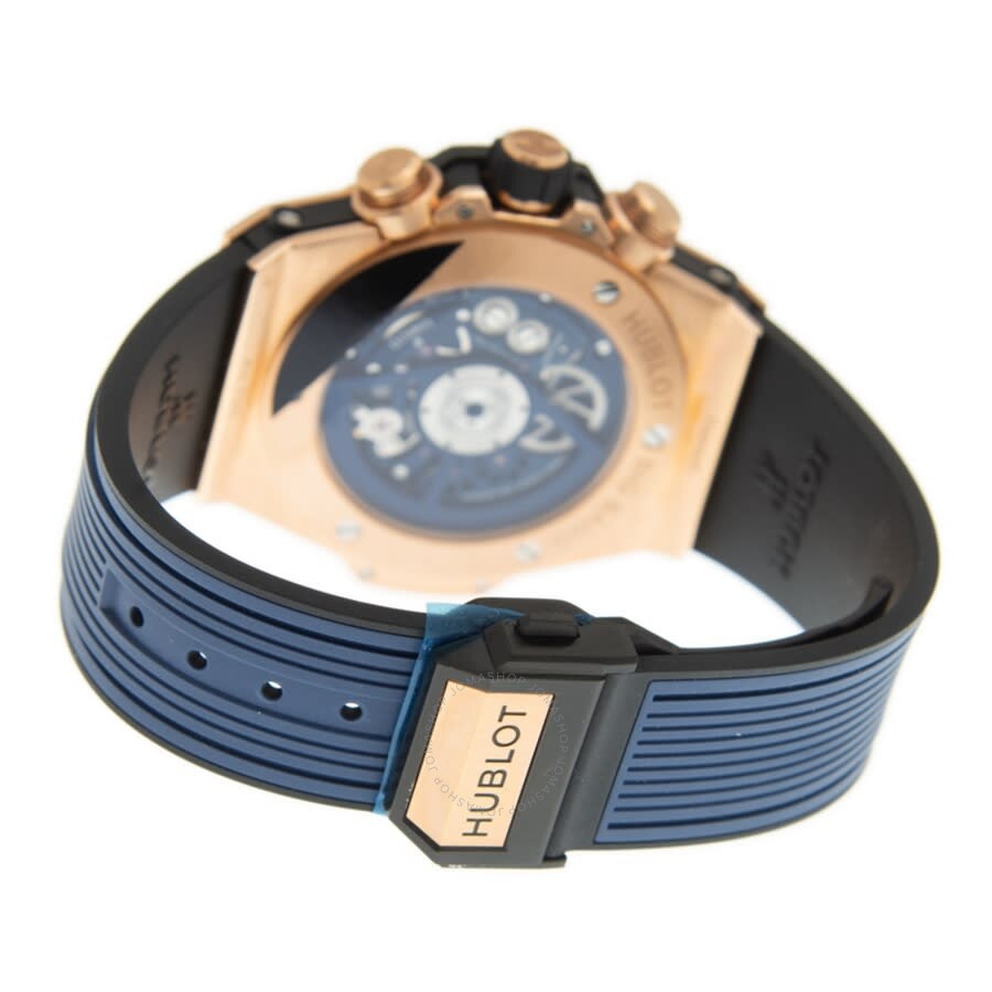 Replica Hublot Unico Big Bang Chronograph Automatic Blue Dial Men's Watch 411.OX.5189.RX - Image 6
