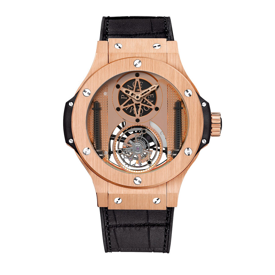 Replica Hublot Vendome Tourbillon Place Vendome 18K Rose Gold Men's Watch 305.PX.0009.GR