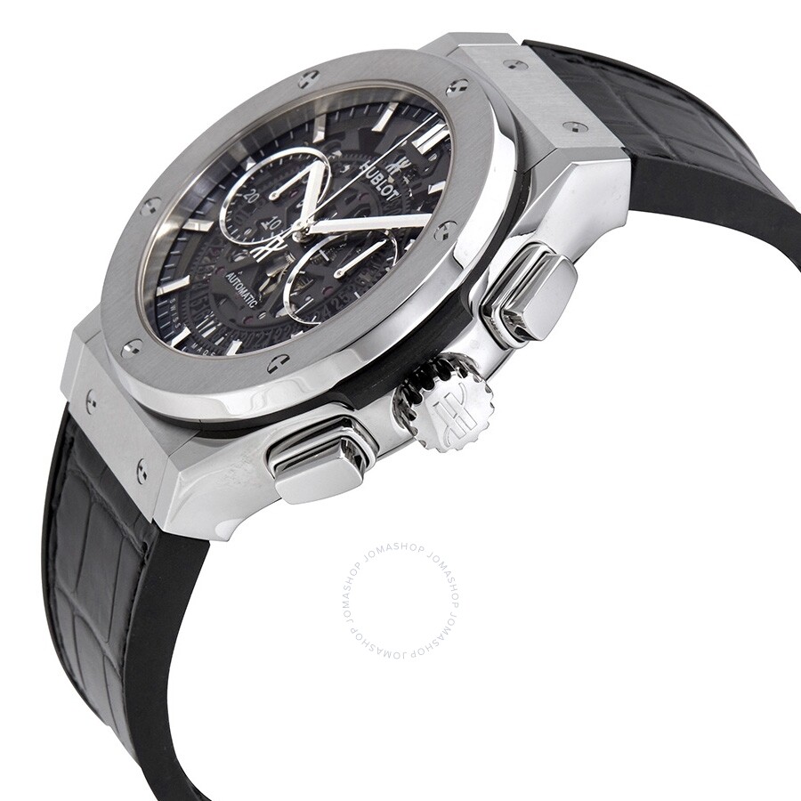 Replica Pre owned Hublot Classic Fusion Automatic Skeleton Dial Men's Watch 525NX0170LR - Image 2