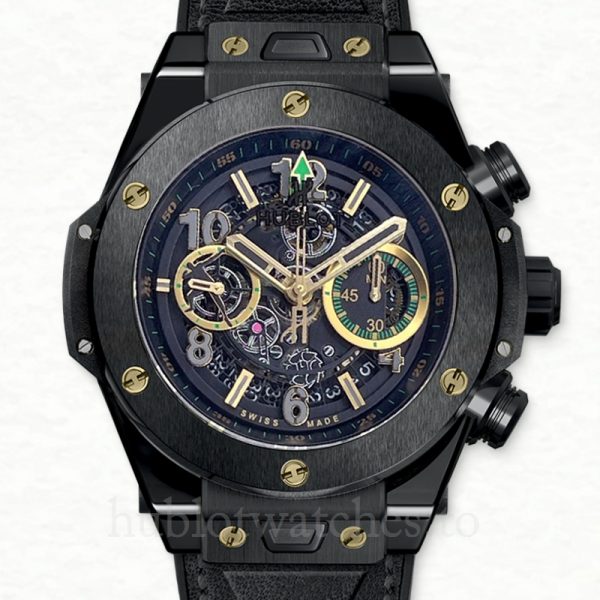 Hublot Big Bang 411.CX.1189.VR.USB16 44mm Men Watch Leather Strap