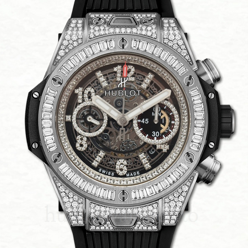 Hublot Big Bang 411.NX.1170.RX.0904 44mm Men Rubber Band