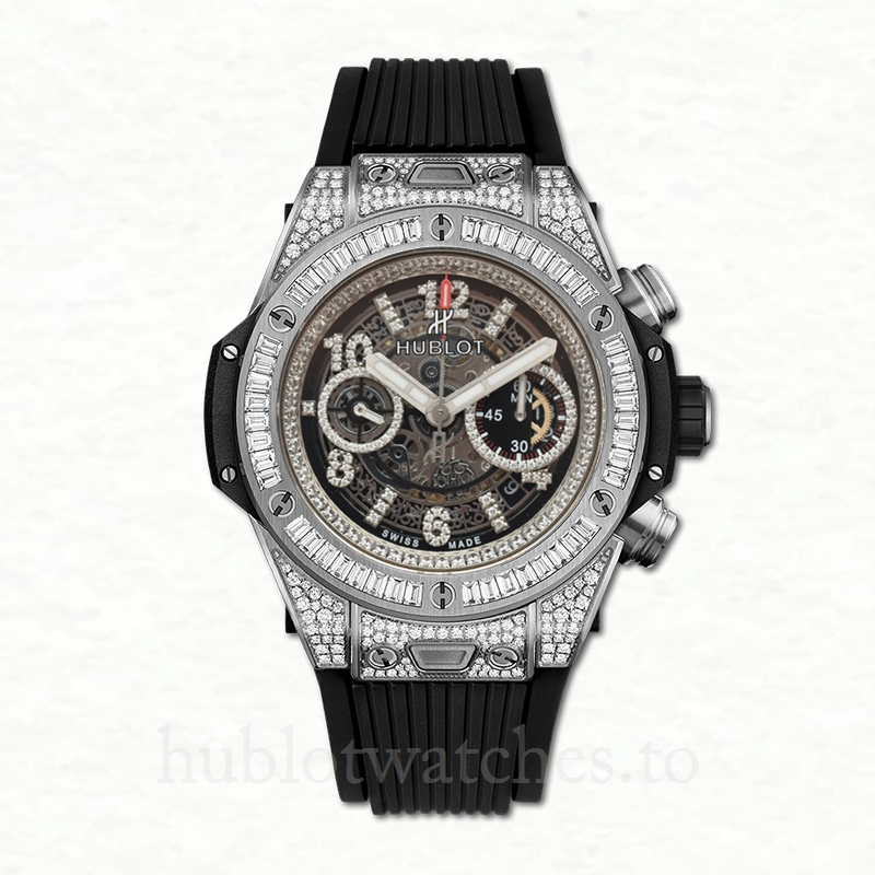 Hublot Big Bang 411.NX.1170.RX.0904 44mm Men Rubber Band - Image 2