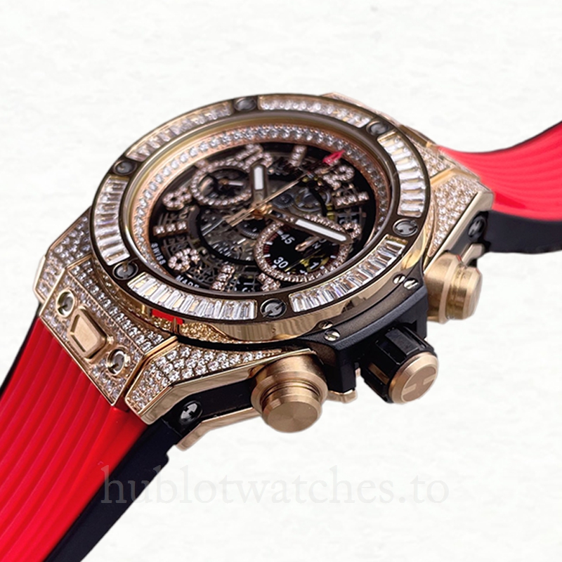 Hublot Big Bang Men 411.OX.1180.RX.0904-001 44mm Red-tone Skeleton Dial - Image 3