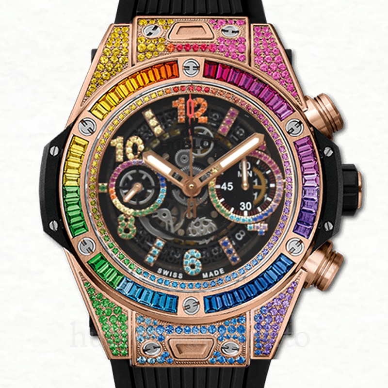 Hublot Big Bang 411.OX.9910.LR.0999-001 Men 44mm Black-tone