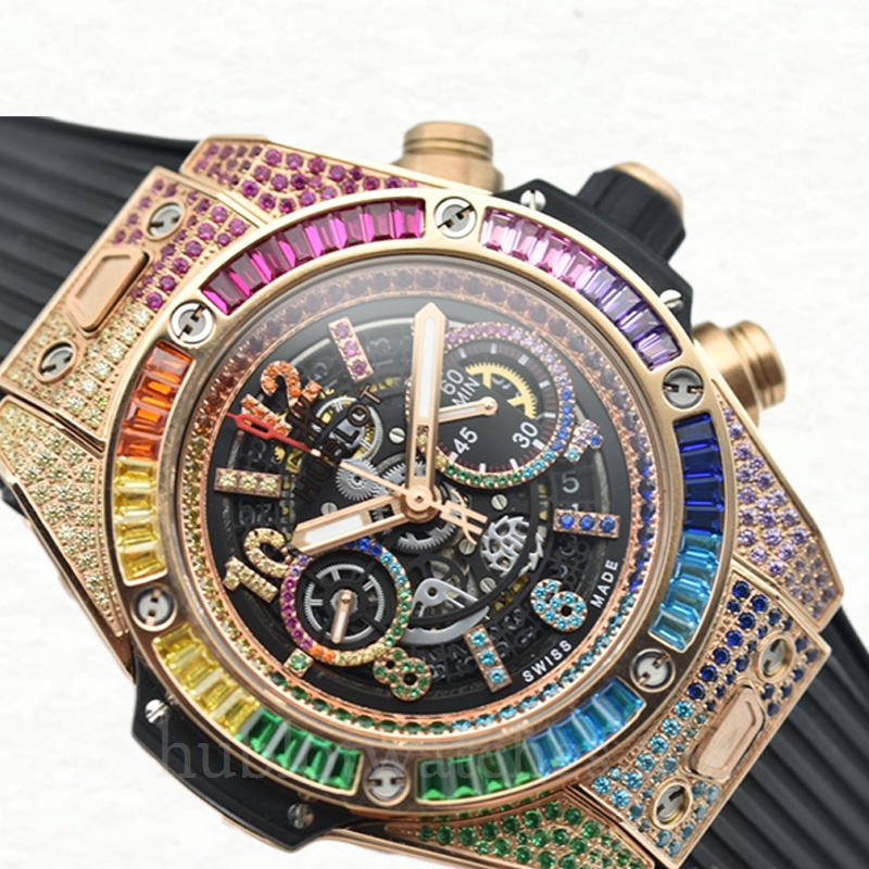 Hublot Big Bang 411.OX.9910.LR.0999-001 Men 44mm Black-tone - Image 3