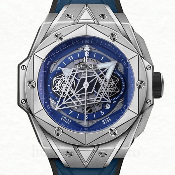 Hublot Big Bang Men 44mm 418.NX.5107.RX.MXM20 Blue Dial Watch