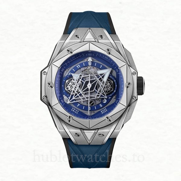 Hublot Big Bang Men 44mm 418.NX.5107.RX.MXM20 Blue Dial Watch - Image 2