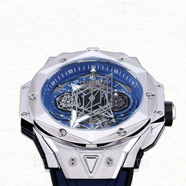 Hublot Big Bang Men 44mm 418.NX.5107.RX.MXM20 Blue Dial Watch - Image 3