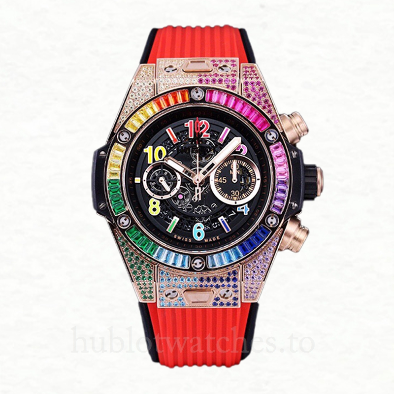 Hublot Big Bang 44mm Men 421.OX.1118.LR.0999-002 Watch Black Skeleton Dial - Image 2