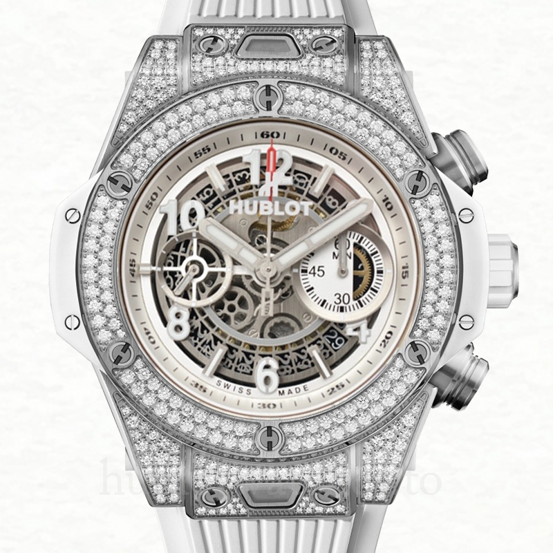 Hublot Big Bang Men 44mm 441.NE.2011.RW.1704 White Dial