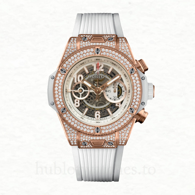 Hublot Big Bang 44mm 441.OE.2010.RW.1704 Men White-tone Rubber Band - Image 2