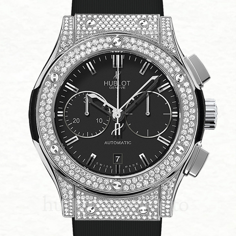 Hublot Classic Fusion 44mm Men 521.NX.9010.LR.1704 Rubber Band