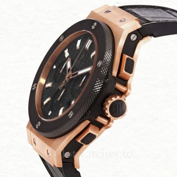 Hublot Big Bang 301.PM.1780.GR 44mm Men's Leather Strap - Image 3
