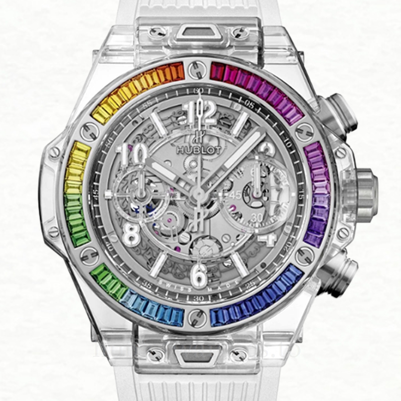 Hublot Big Bang Men's 411.JX.4802.RT.4099 45mm White-tone