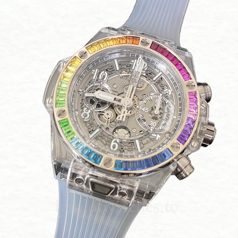 Hublot Big Bang Men's 411.JX.4802.RT.4099 45mm White-tone - Image 4
